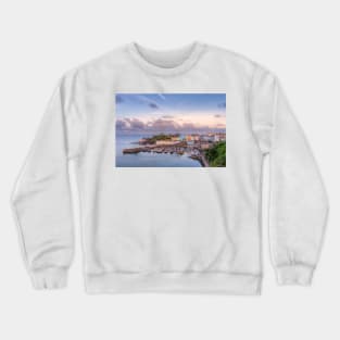 Tenby Harbour Sunset Crewneck Sweatshirt